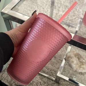 Pink jelly grande starbucks cup
